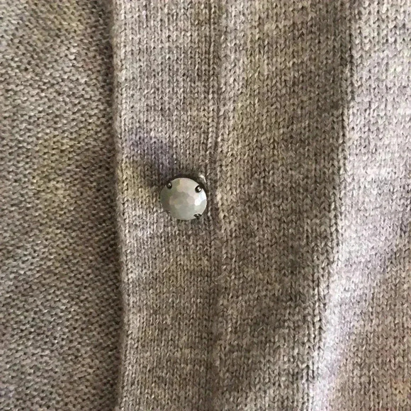 NY&C size small button up sweater cardigan gray - Picture 3 of 15